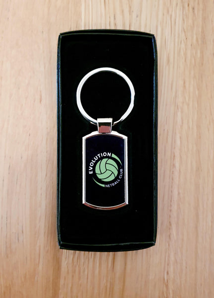 Evolution Logo Keyring