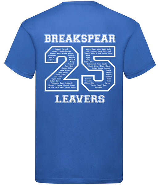 The Breakspear School Leavers T-shirt - Class of 2025