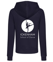 Ickenham School of Dance Zipped Hoodie (Child and Adult Sizes)