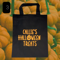 Halloween Tote Bags (coloured)