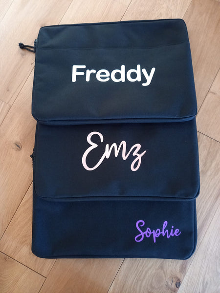 Personalised laptop sleeve