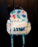 Small Dinosaur/Unicorn/Zoo/Farm Print Backpack