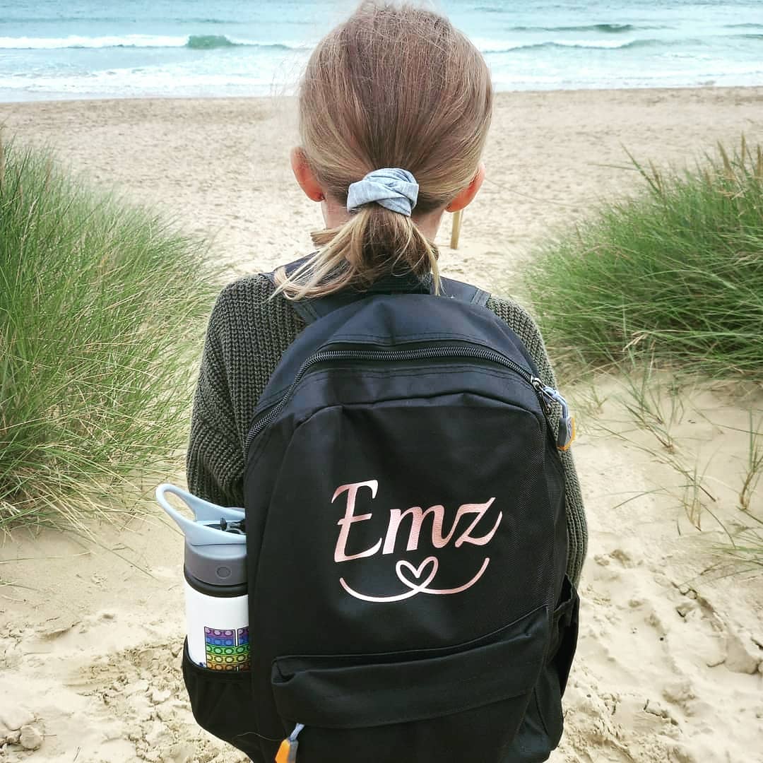 Small Personalised Backpack Hawkins Personalised Printing