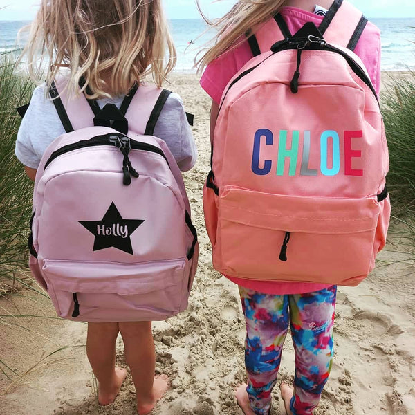 Small personalised backpack deals