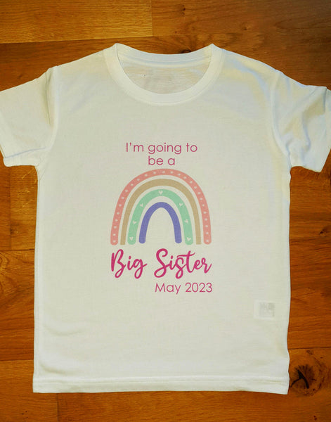 Baby announcement tee