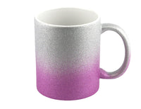 Personalised Glitter Mug - Message