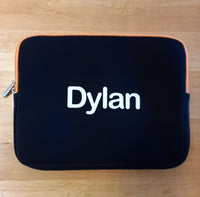 Personalised laptop sleeve