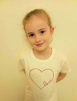 Love Heart Kids Tee