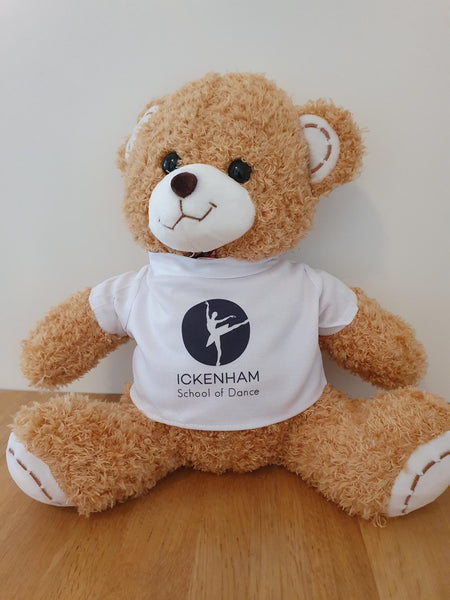 Teddy with personalised t-shirt